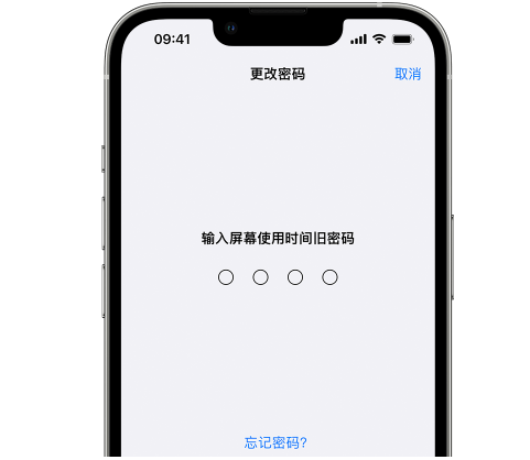 西华iPhone屏幕维修分享iPhone屏幕使用时间密码忘记了怎么办 