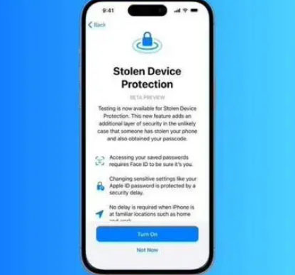 西华苹果授权维修店分享被盗设备保护功能开启方法 