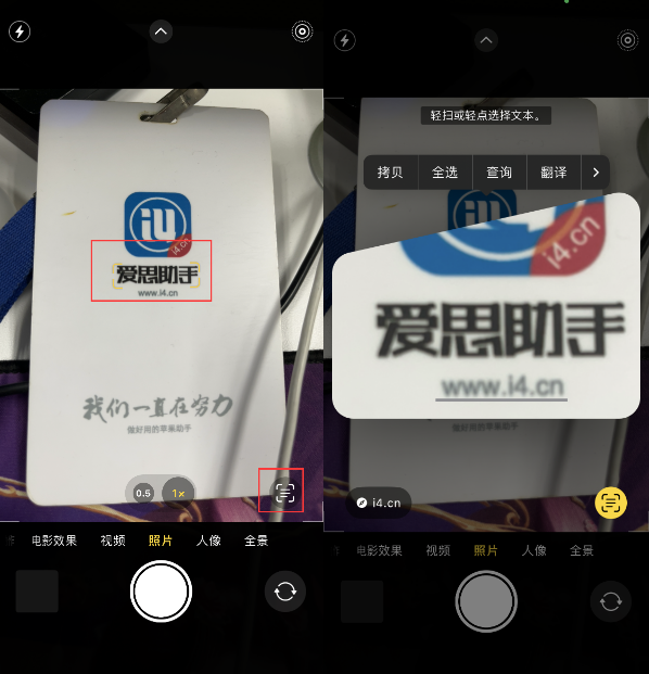 西华苹果手机维修分享升级iOS 16后如何通过相机翻译文本 