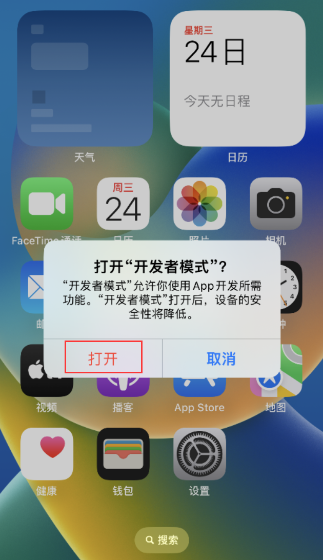 西华苹果手机维修分享如何打开开发者模式 