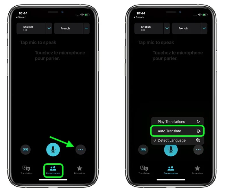 西华苹果手机维修分享iOS 15 “翻译” App 新改进 