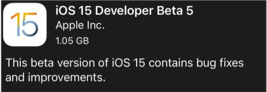 西华苹果手机维修分享如何升级到iOS15.0 beta5 